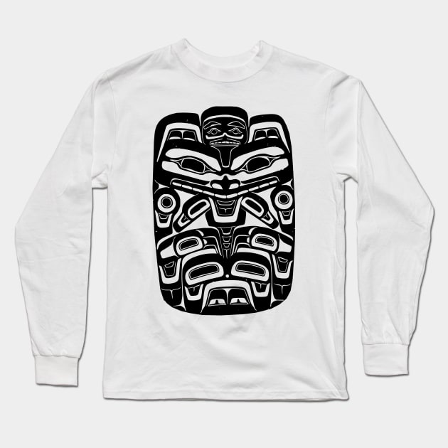 Faces Long Sleeve T-Shirt by OHH Baby